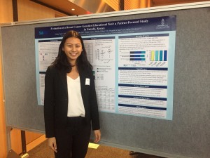 Kelsey presents in Cancer Research Day
