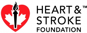 The Heart and Stroke foundation logo