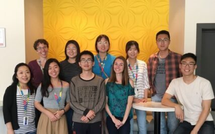 2017 Park Lab group photo during - Summer Research Students event
