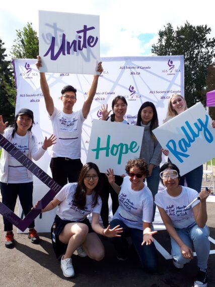 Park lab members participate in 2019 The Walk to End ALS Event