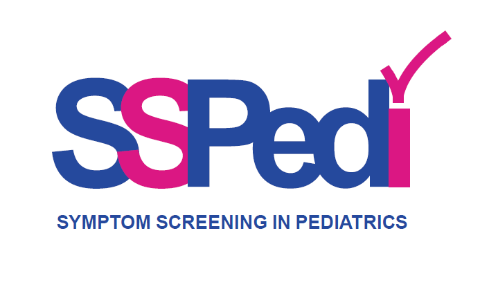 SSPedi symptom screening in pediatrics logo