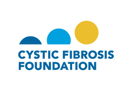Cystic Fibrosis Foundation logo that links to the website.