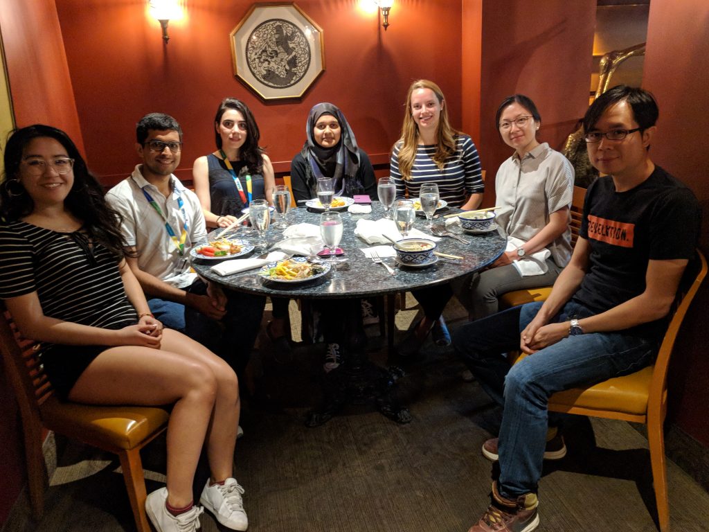 IMG_20180706_124005_1 Dr. Yuen and Biren standing in front of Biren's SSURE symposium poster